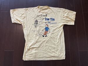 ビンテージ タンタンTIN TIN Tシャツ