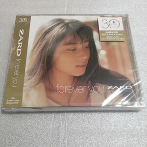 ZARD CD　新品・未開封　初回限定　ステッカー付き　『forever you 』30th Anniversary　リマスター　レア 坂井泉水 送料 230円～ 