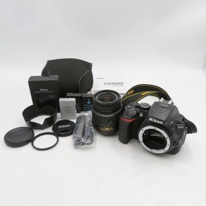 1円〜 Nikon ニコン D5500 一眼レフカメラ AF-S DX NIKKOR 18-55mm f/3.5-5.6G VR II ケース付 動作確認済 現状品 y191-3400195【Y商品】