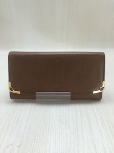 Cartier◆カルティエ/長財布/レザー/CML/キャメル/L3000815