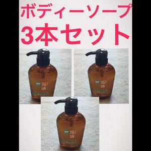 ☆★新品送料無料★3本セット★馬油 ボディーソープ 600ml