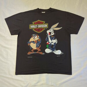 ハーレーダビッドソン TEE HARLEY DAVIDSON LOONEY TUNES ルーニーテューンズ Jordan ジョーダン HIPHOP NIKE ADIDAS USA アニマル