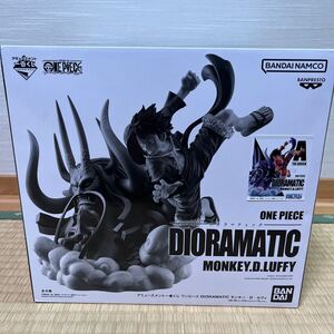 【新品未開封美品】 アミューズメント一番くじ ワンピース DIORAMATIC A賞 THE BRUSH ルフィ フィギュア 1種