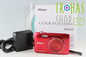 Nikon Coolpix S3400 Digital Camera #54459J