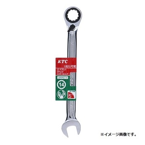 【KTC】ラチェットコンビネーションレンチ（オフセットタイプ） LMSR2-14 新品 クリックポスト185円発送可