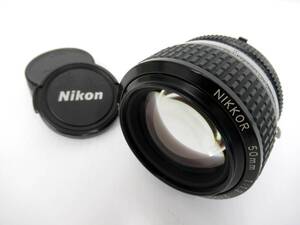 【Nikon/ニコン】子②37//NIKKOR Ai-s 50mm 1:1.2/防湿庫保管品