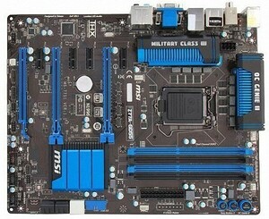 MSI Z77A-GD55 LGA 1155 Intel Z77 HDMI SATA 6Gb/s USB 3.0 ATX Intel Motherboard