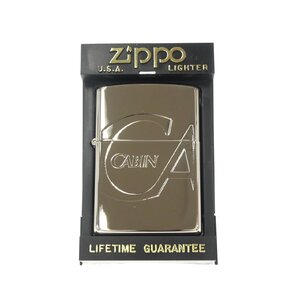 １円スタート 美品 Zippo ジッポー オイルライター CABIN キャビン シルバー 1999年 ケース付き 火花〇 喫煙具 煙草グッズ 着火未確認