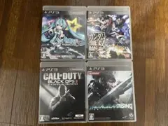 PS3ソフト4本セット メタルギアライジング　初音ミク