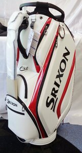 新品2022★スリクソン SRIXON プロモデルキャディバッグ　GGC-S188★10型 ホワイト