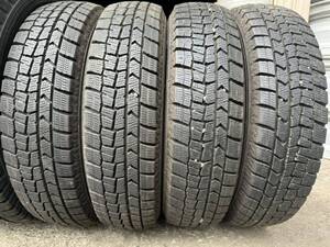 バリ山　スタッドレス4本セット ダンロップ WINTER MAXX WM02 145/80R12 2022年