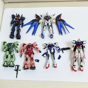 1円〜 RG ジャンク 6体 ガンプラ 機動戦士ガンダム SEED ウイングガンダム ストライクフリーダム プラモデル パーツ取り