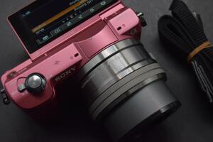 Sony a5000 16-50 Pink #3348