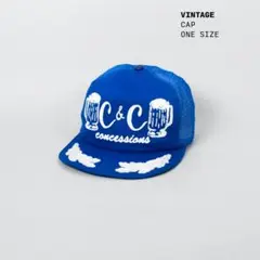 C&C Beer キャップ ヴィンテージ Vintage Cap 古着 企業