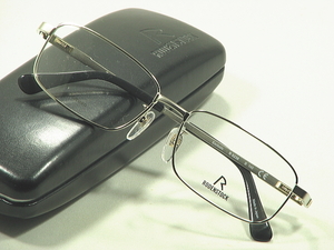 【RODENSTOCK-Exclusiv】ローデンストックメガネR-0238-B 日本製高級メガネ　バネ丁番　