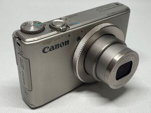 外観美品　ジャンク　Canon　キャノン　PowerShot S110　パワーショット　シルバー　デジカメ　04