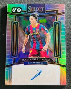 ★希少★ Zlatan Ibrahimovic ズラタン イブラヒモヴィッチ 2023-24 PANINI SELECT LALIGA AUTO SILVER 直筆サイン