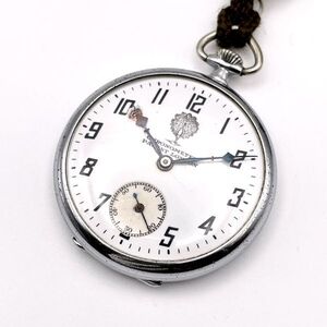 1円 ■ 稼働 CHRONOMETTER クロノメーター PATENT LONDON 懐中時計 機械式 手巻き昭和 レトロ アンティーク ウォッチ N1983-22-57