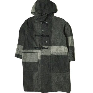 Engineered Garments エンジニアードガーメンツ 17AW Duffle Coat - Hv. Weight Big Plaid H.B ダッフルコート XS WOOLRICH チェック