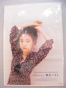 （ポスター） 椎名へきる／「Shiena」販促用Ｂ２サイズポスター【中古】