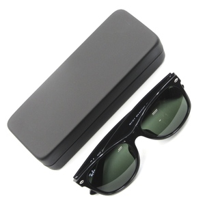 美品 Ray-Ban レイバン サングラス RB2132-F NEW WAYFARER ニューウェイファーラー フルフィット イタリア製 901L ブラック 65006766