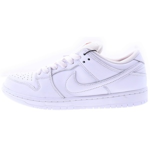 NIKE SB ナイキエスビー DUNK LOW PRO ISO Triple White FJ1674-100 ダンク ローカットスニーカー ホワイト US9.5/27.5cm