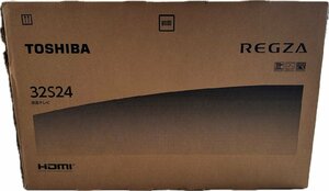 1円★新品未開封　TOSHIBA(東芝)　REGZA レグザ 液晶テレビ 32V型 32S24　送料無料【4580652110402】