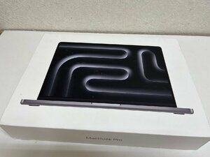 5064　Apple MacBook Pro 14インチ Apple M3チップ（8コアCPU/10コアGPU）/SSD 512GB/メモリ 8GB スペースグレイ MTL73J/A 未使用