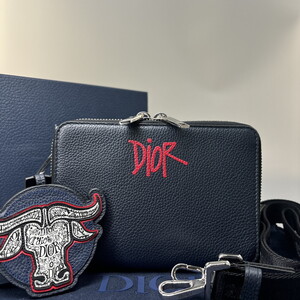 【新品未使用】ChristianDior AND SHAWN ディオール ショーン ステュ―シー コラボ ショルダー ボディバッグ ストラップポーチ STUSSY 