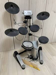 送料込 動作確認済 ROLAND ローランド HD-1 V-Drums 電子ドラム PM-01 専用 スピーカー スティック 付属