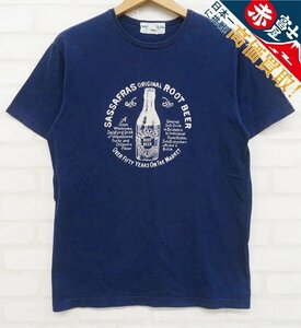 8T2189【クリックポスト対応】SASSAFRAS ROOT BEER 半袖Tシャツ ササフラス