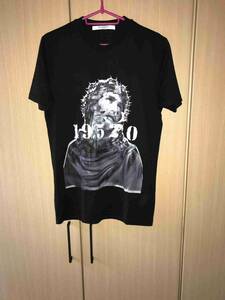 正規 16SS GIVENCHY ジバンシー ジバンシィ JESUS 19520 ジーザス キリスト Tシャツ カットソー XS 16J 7132 651