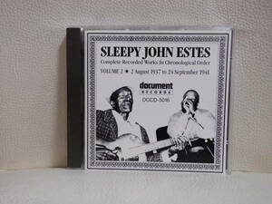 [CD] SLEEPY JOHN ESTES / VOL.2