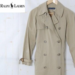 ラルフローレン RALPH LAUREN■ライナー付きトレンチコート/インパクト21■7■ベージュ ※NK4328208