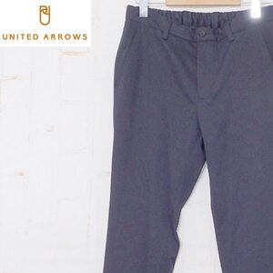 ユナイテッドアローズUNITED ARROWS■GREEN LABEL RELAXING テーパードパンツ ストレッチパンツ■M■ネイビー ※MS3411111