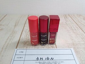 コスメ 《未使用品あり》CLARINS クラランス 3点 ウォーターリップステイン コンフォートリップオイルシマー 3H16N 【60】