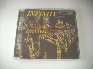 ■ 輸入SPAIN盤 CD ESQUIVEL AND HIS ORCHESTRA / INFINITY IN SOUND エスキヴェル ムード 1960年 RCA 0743214787229 ◇r60625