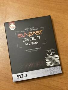 【未使用】SUNEAST 内蔵 SSD 512GB M.2 SATA規格 Type 2280　管理番号003