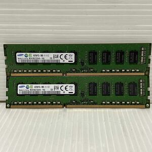 SAMSUNG サムスン パソコン用メモリー 4GB×2枚 2R×8 PC3L-12800E-11-11-E3