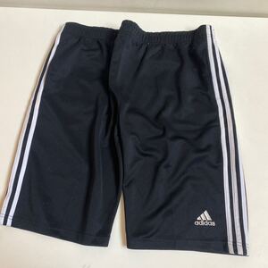 セール 即決1円 アディダス 90s オールド ジャージ ショートパンツ XL相当 ブラック adidas ハーフ メンズ