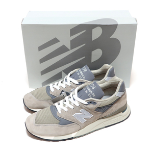 NEW BALANCE U998GR GRAY GREY SUEDE MADE IN USA US5.5 23.5cm ( ニューバランス 998 グレー スエード アメリカ製 )