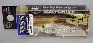 ジップベイツ★リッジ 35SS 極上 クリアミストチャートヘッド★新品 ZIPBAITS Rigge