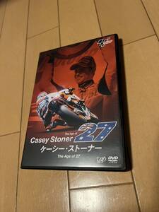 moto GP ケーシーストーナー　the age of 27 2012DVD 1回再生美品です。