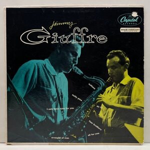 良好盤!! 10インチ 原盤 FLAT 初版リング付きパープル USオリジナル JIMMY GIUFFRE Same (Capitol H 549) w/ Bud Shank, Russ Freeman