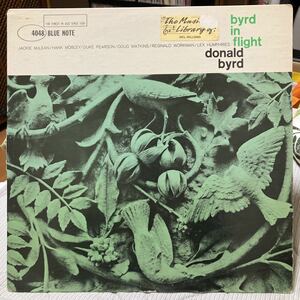 【LP】オリジナル★ドナルド・バード / DONALD BYRD /バード・イン・フライト/ BYRD IN FLIGHT / BLUE NOTE BLP 4048 US盤 RVG 両面DG 耳