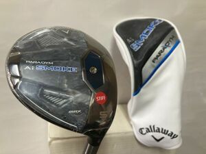 【新品】キャロウェイ PARADYM Ai SMOKE MAX フェアウェイウッド 5W 18度 TENSEI 50 for Callaway フレックスS