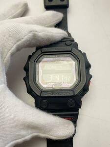 CASIO◆ソーラー腕時計・G-SHOCK/デジタル/ラバー/BLK/GXW-56-1AJF