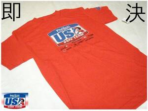 即決 USA購入協賛ブランド多数Surf TEAM USA TシャツUS S(Red)