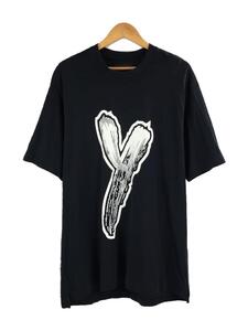 Y-3◆22SS/GRAPHIC LOGO SHORT SLEEVE TEE/Tシャツ/XS/コットン/BLK/HY1271