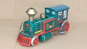 昭和レトロ　MODERA TOYS　HOOTING　LOCOMOTIVE　ブリキおもちゃ　箱付き